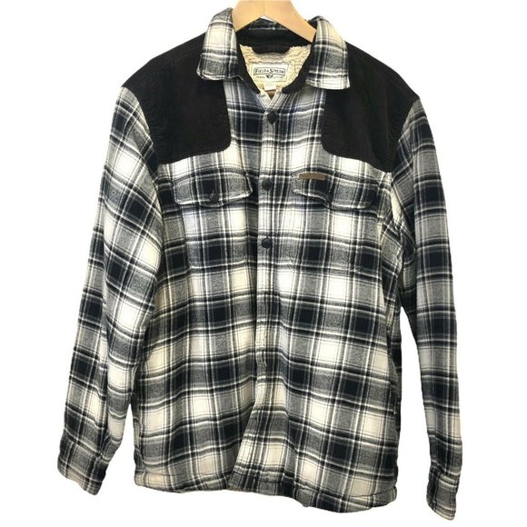 Field Stream Mens Faux Sherpa Lined 
